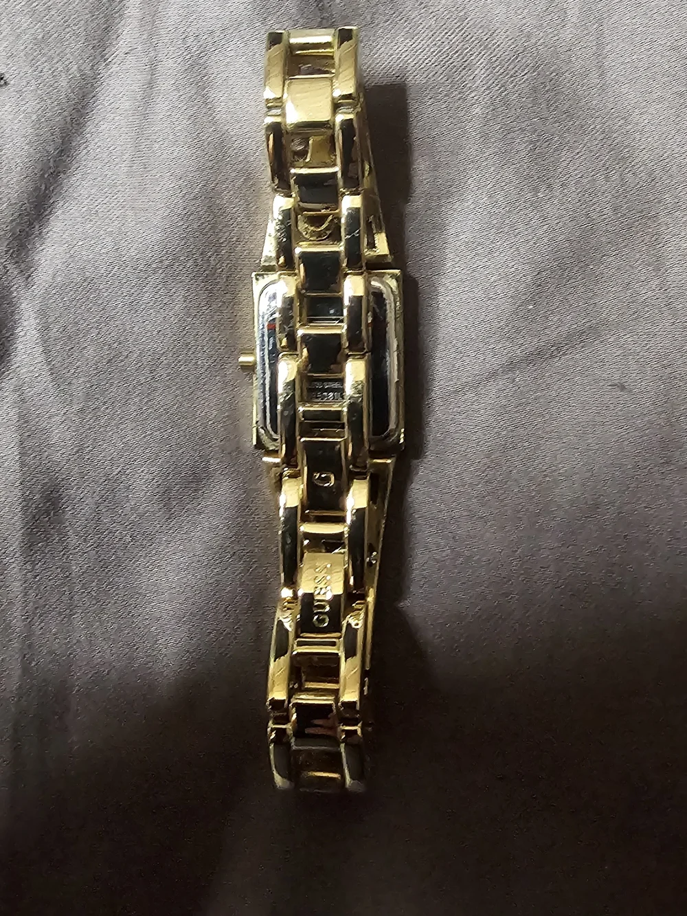 GUESS Gold Heart Accent Women's Bracelet Watch